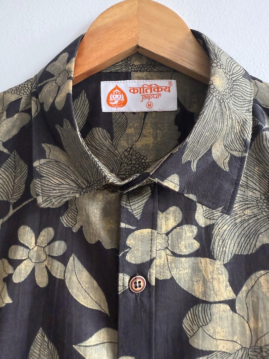 Party Edit Cotton Mens Full Sleeves Shirt - Goa Vibes