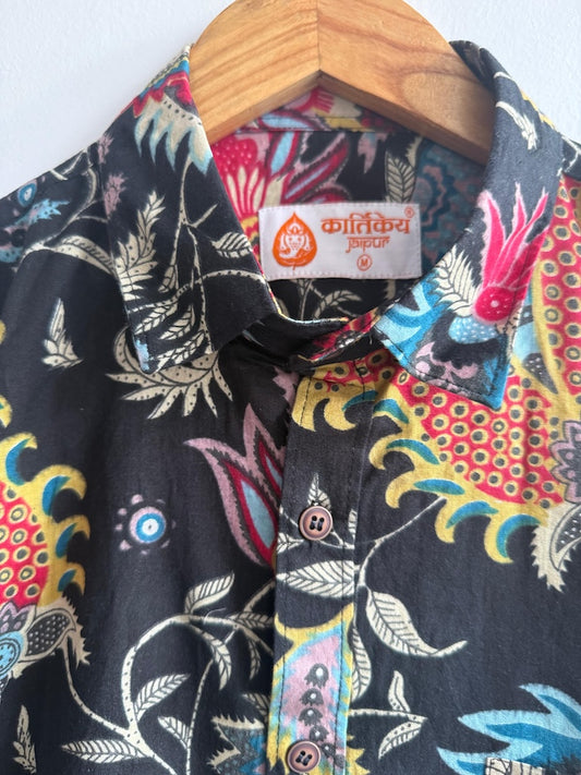 Festive Edit Cotton Mens Full Sleeves Shirt - PUJO SPECIAL