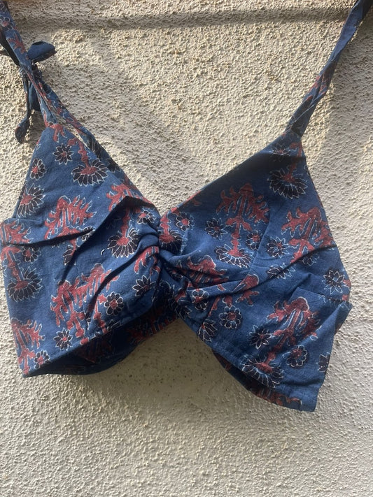 Kartikeya Jaipur Printed Cotton Bralette