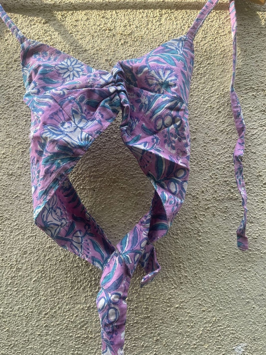 Kartikeya Jaipur Printed Cotton Bralette