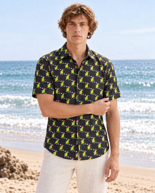 Cotton Blend Casual Shirt For Men