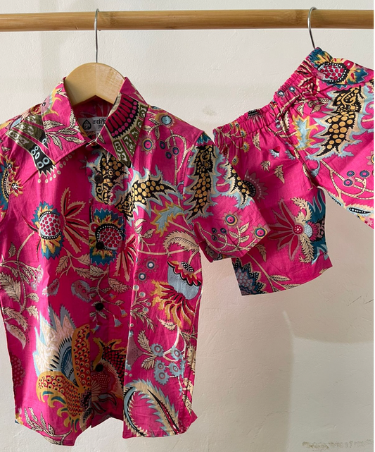 Kartikeye Jaipur Unisex Co ord Sets for Kids