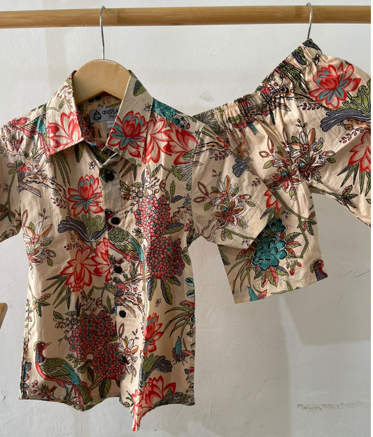 Kartikeye Jaipur Unisex Co ord Sets for Kids