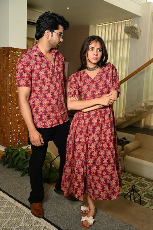 Matching Shirt and One Piece Dress