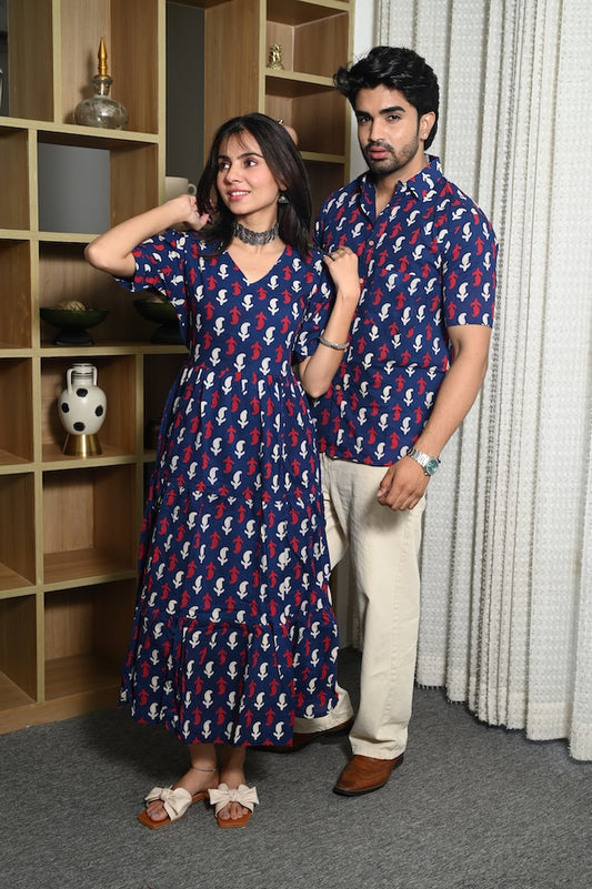 Matching Shirt and One Piece Dress