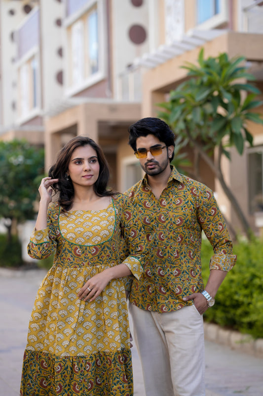 Matching Shirt and One Piece Dress