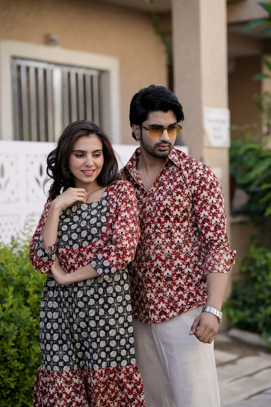 Matching Shirt and One Piece Dress