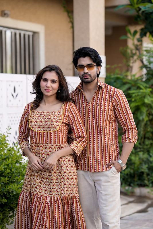 Matching Shirt and One Piece Dress