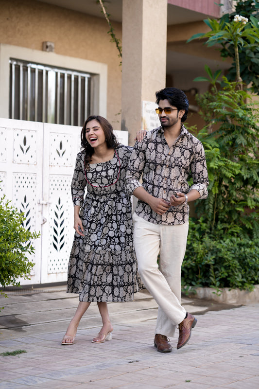 Matching Shirt and One Piece Dress