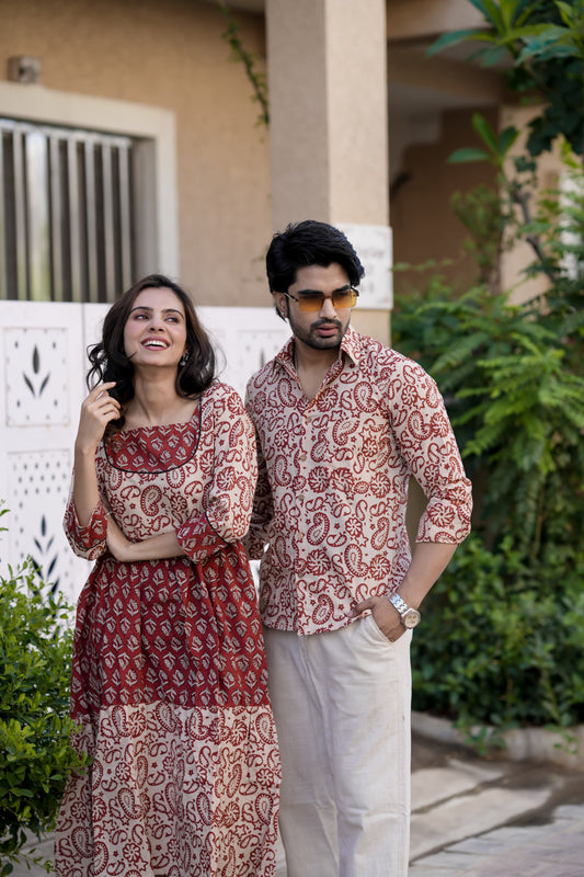 Matching Shirt and One Piece Dress