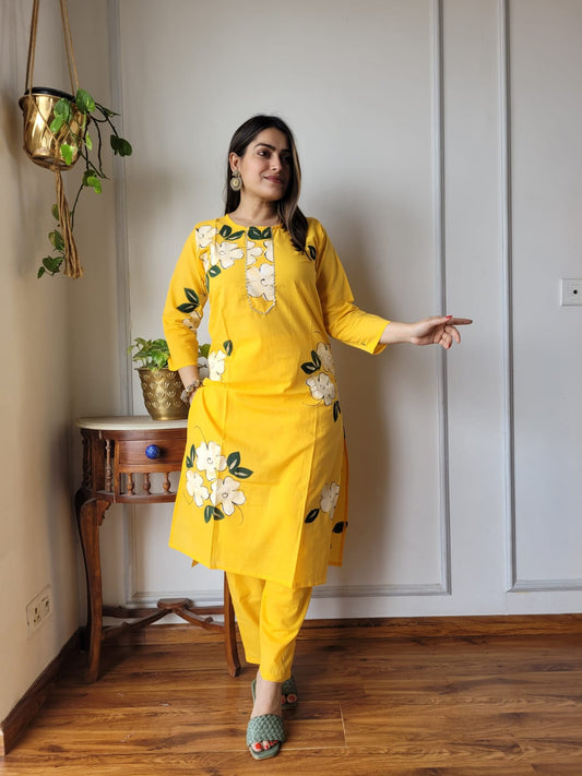 Women’s Cotton Kurti With Pant