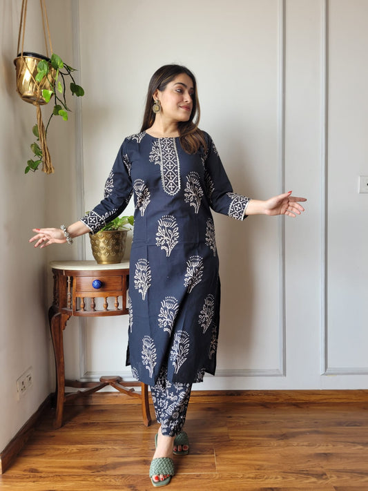 Women’s Cotton Kurti With Pant