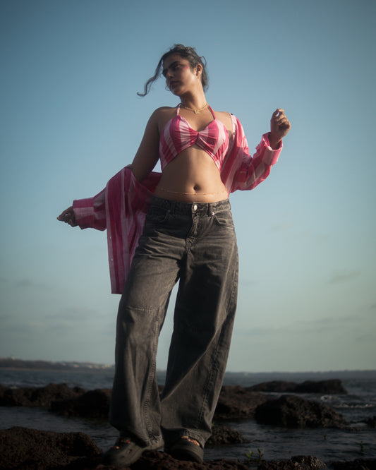 Cotton Lining cord set For Womens By LRS X RHEA