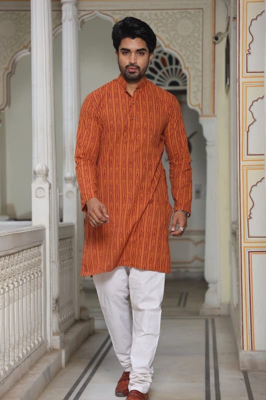 Plus Size Long Kurtas for Men