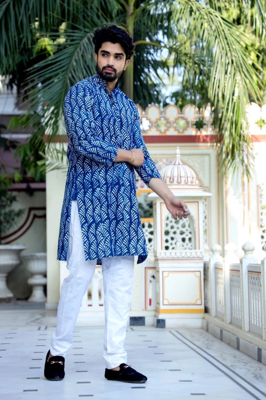 Plus Size Long Kurtas for Men