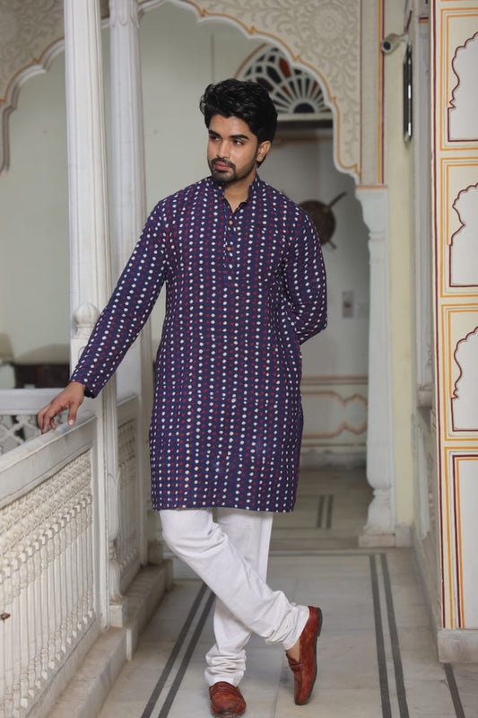 Plus Size Long Kurtas for Men