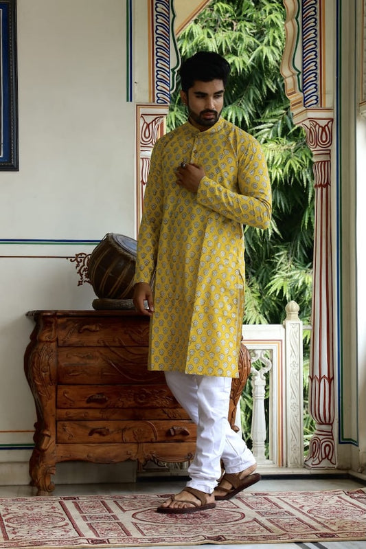 Plus Size Long Kurtas for Men