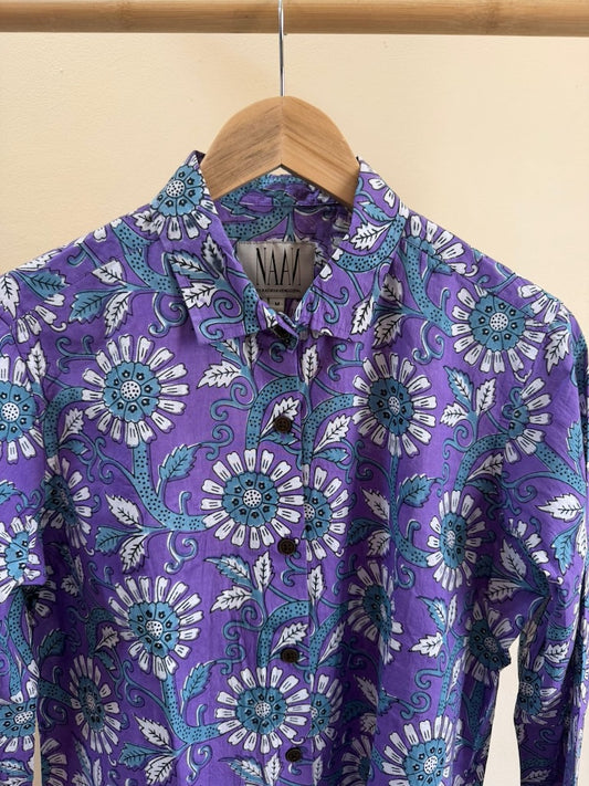 NAAN Floral Oversized Shirt for Women X Ratikha Venugopal