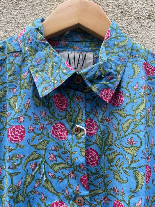 NAAN Floral Oversized Shirt for Women X Ratikha Venugopal