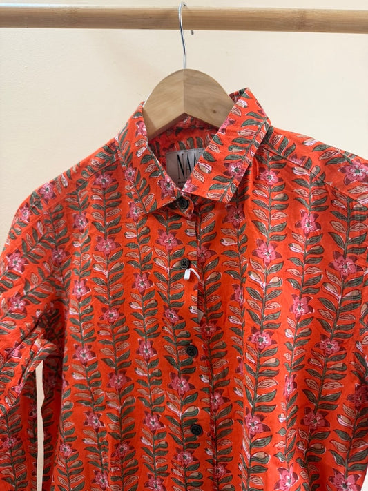 NAAN Floral Oversized Shirt for Women X Ratikha Venugopal