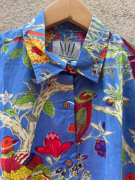 Floral Oversized Shirt for Women X Ratikha Venugopal