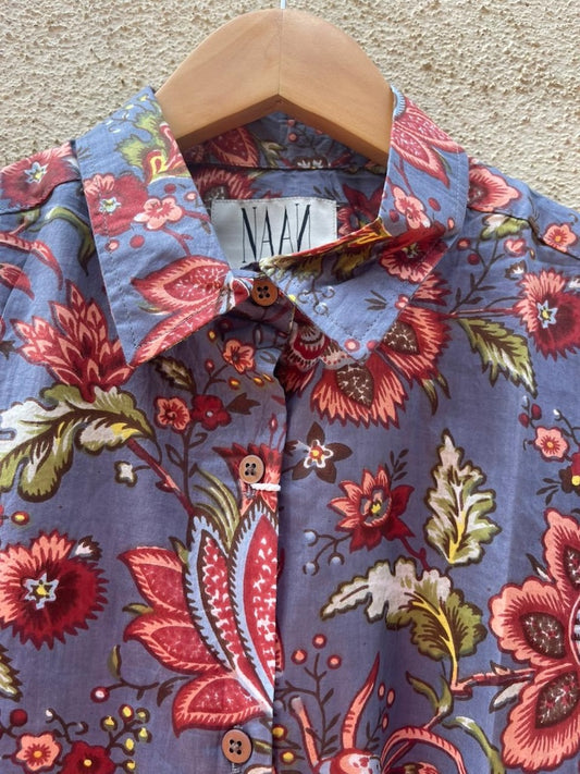 Floral Oversized Shirt for Women NAAN By Ratikha Venugopal