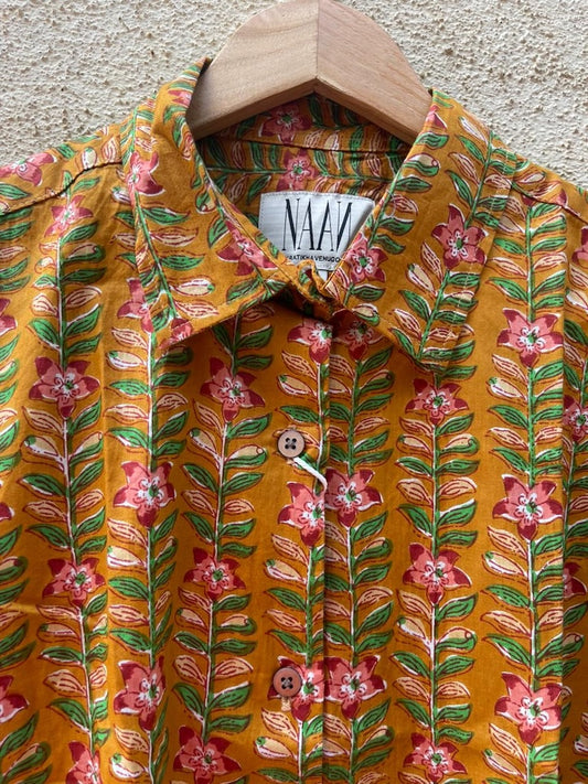 Floral Oversized Shirt for Women NAAN By Ratikha Venugopal