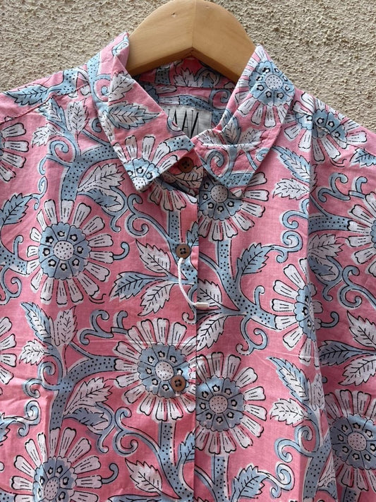 Floral Oversized Shirt for Women X Ratikha Venugopal