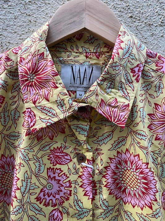 Floral Oversized Shirt for Women NAAN By Ratikha Venugopal
