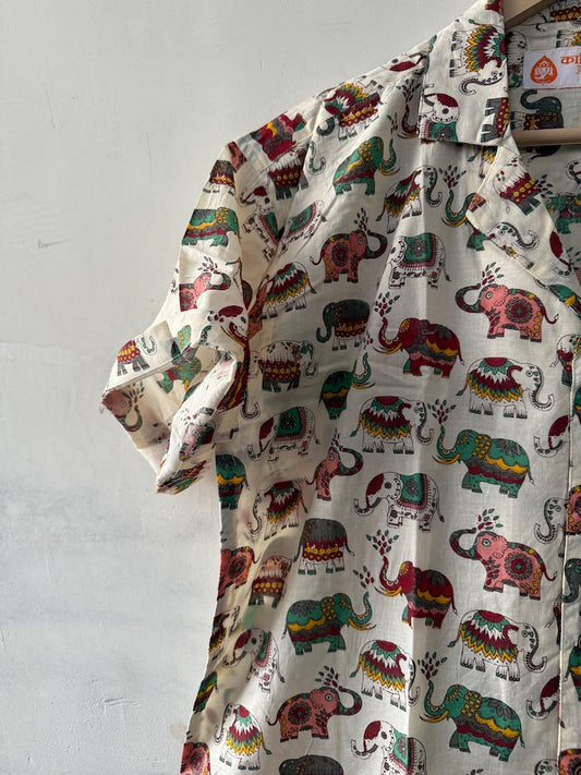 Kartikeya Jaipur Traditional Elephant Camp Shirt