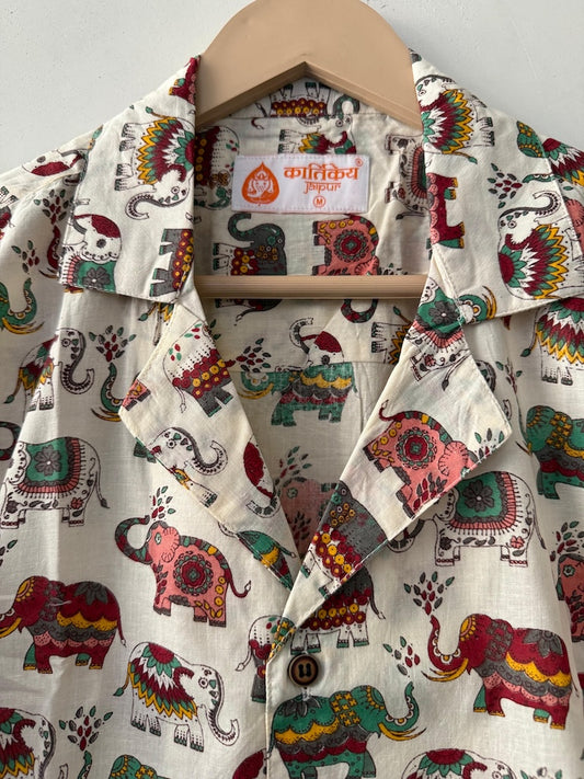 Kartikeya Jaipur Traditional Elephant Camp Shirt