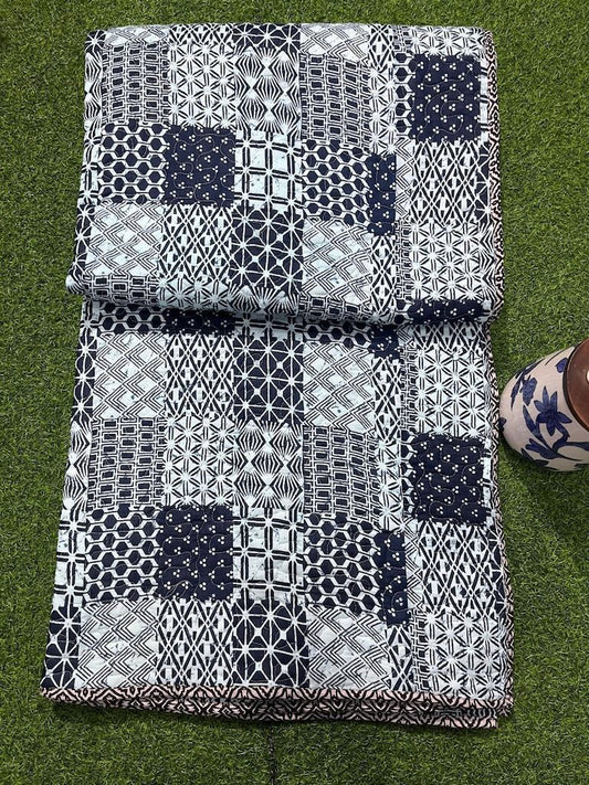 Hand Block Printed Jaipuri Quilts