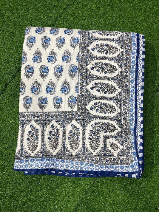 Hand Block Printed Jaipuri Quilts