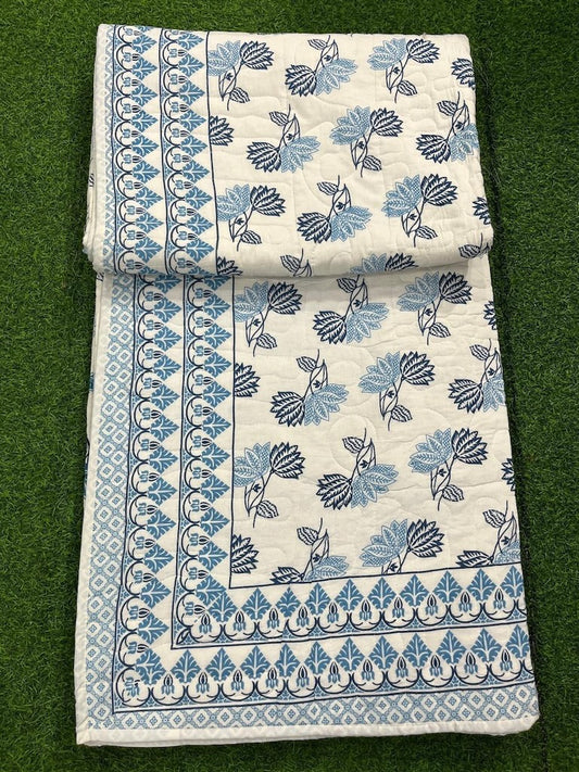 Hand Block Printed Jaipuri Quilts