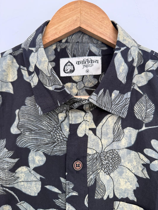 Goa Print Vacation Cotton Shirt for Men