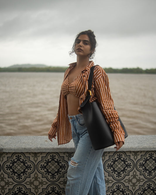 Cotton Strips Casual Cord set For Womens By LRS