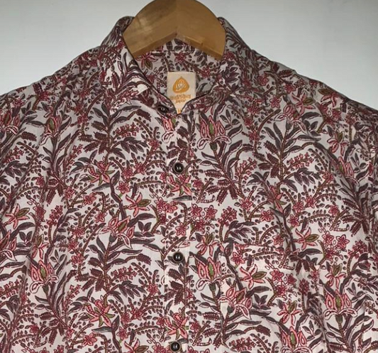 Cotton Full Sleeve Printed Shirt for Men