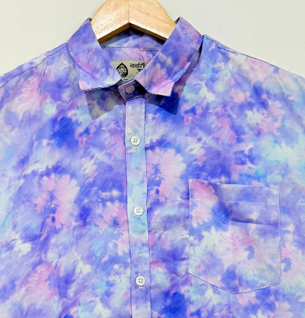 Cotton Blend Casualwear Shirt For Men