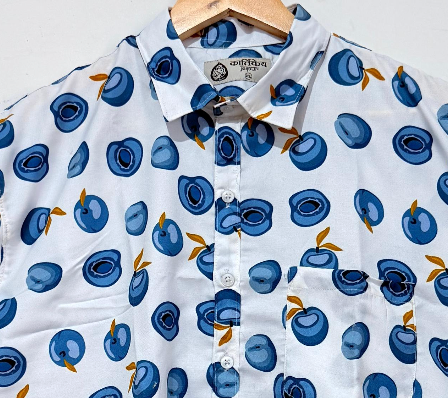 Cotton Blend Casual Shirt For Men