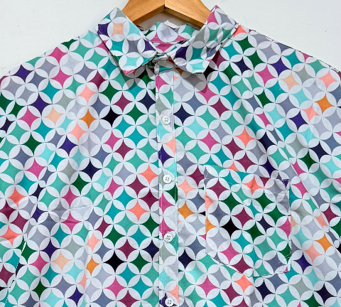 Cotton Blend Casual Shirt For Men