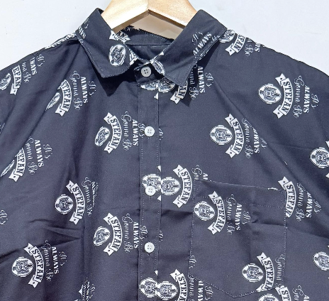 Cotton Blend Casual Shirt For Men