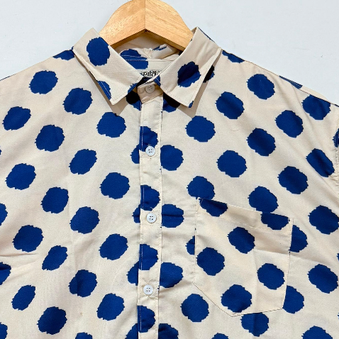 Cotton Blend Casual Shirt For Men