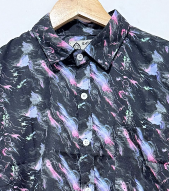 Cotton Blend Casual Shirt For Men