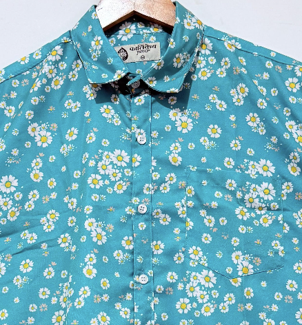 Cotton Blend Casual Shirt For Men