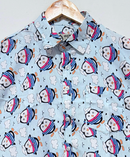 Cotton Blend Casual Shirt For Men