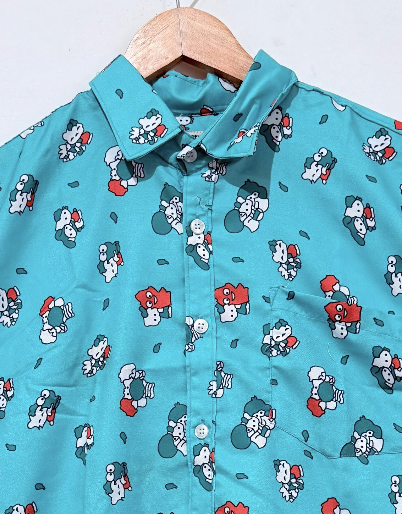 Cotton Blend Casual Shirt For Men