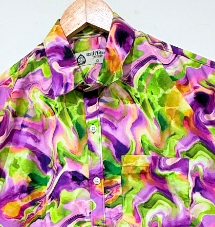 Cotton Blend Casual Shirt For Men