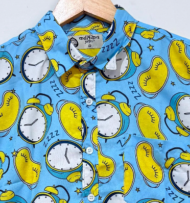 Cotton Blend Casual Shirt For Men