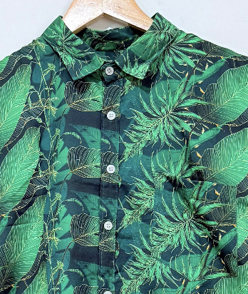 Cotton Blend Casual Shirt For Men