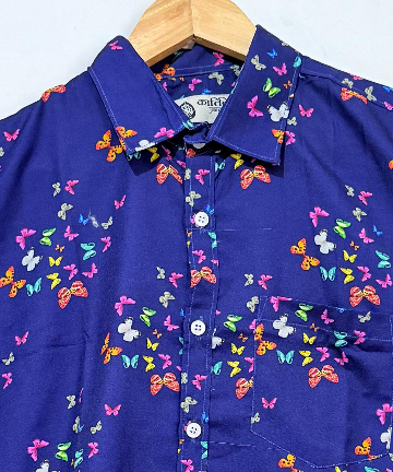 Cotton Blend Casual Shirt For Men